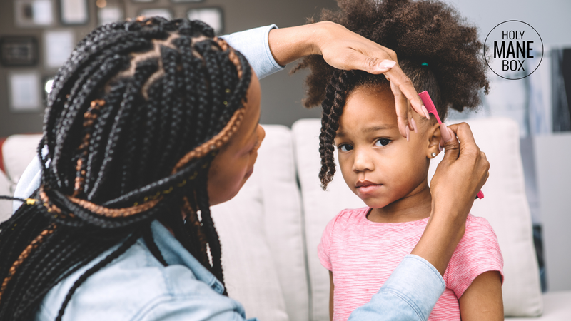 Prendre soin des cheveux crépus, bouclés, et frisés de nos enfants