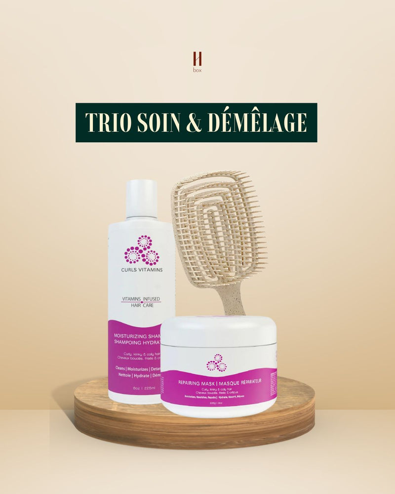 Trio Wash Day - Soin & Démêlage